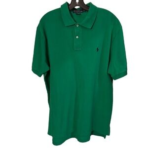 POLO Ralph Lauren Men’s Golf Polo Shirt Sz Large Green Preppy